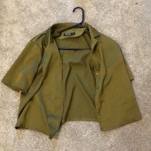 Nasty Gal button up blouse